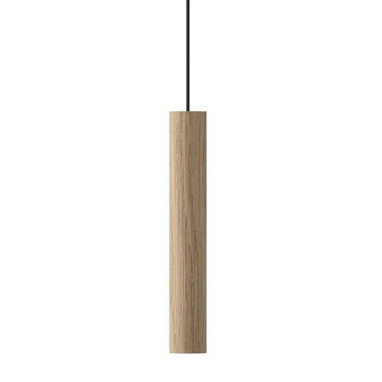 Suspension LED CHIMES naturel H22cm