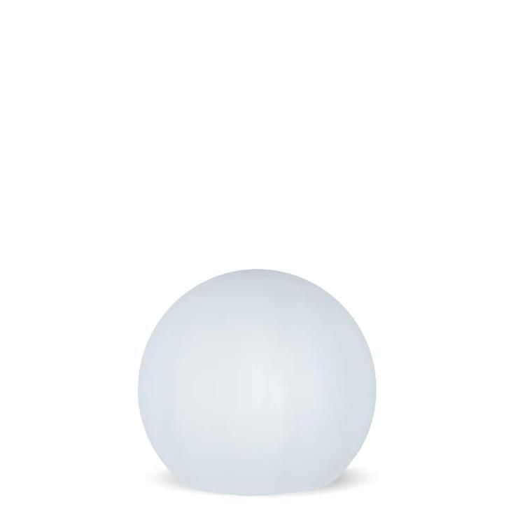 Lampe boule extérieure BULY blanc Ø40 cm
