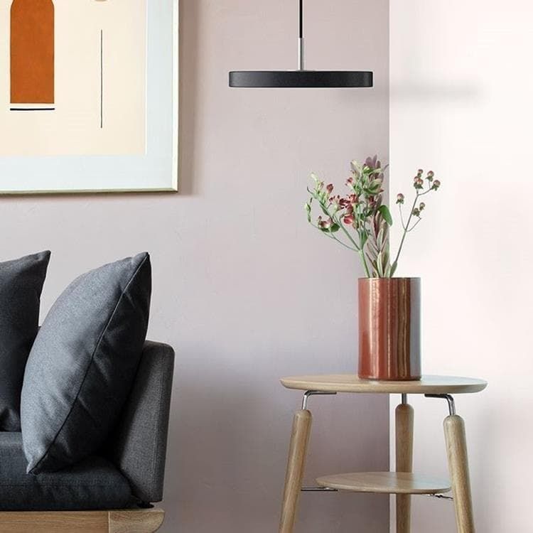 Suspension LED ASTERIA MINI or gris Ø31cm