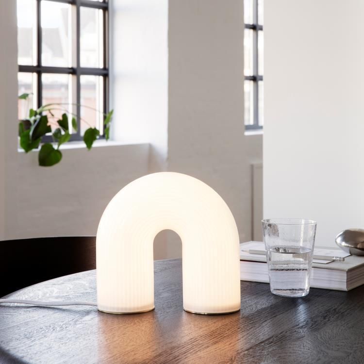 Lampe LED dimmable VUELTA  blanc H21,5cm