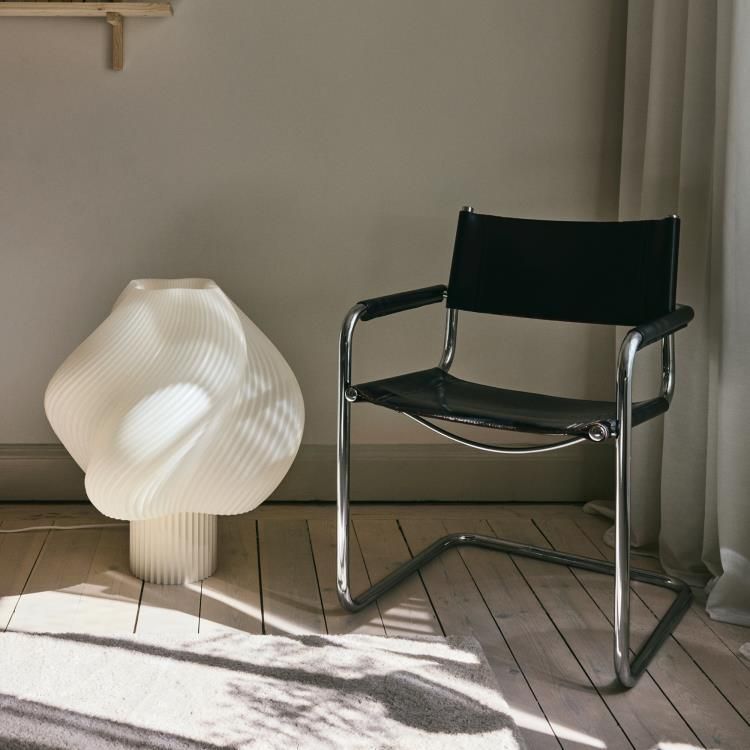 Lampe LED SOFT SERVE REGULAR crème H26cm