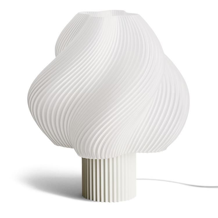 Lampe LED SOFT SERVE REGULAR crème H26cm