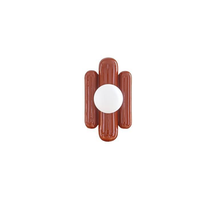 Applique MADELEINE céramique terracotta H30cm