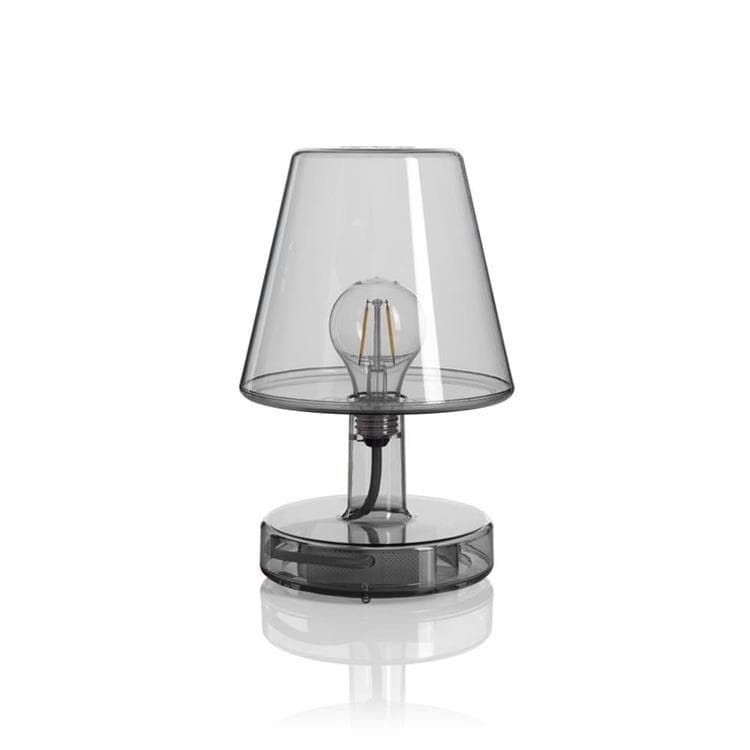 Lampe TRANSLOETJE gris H25cm