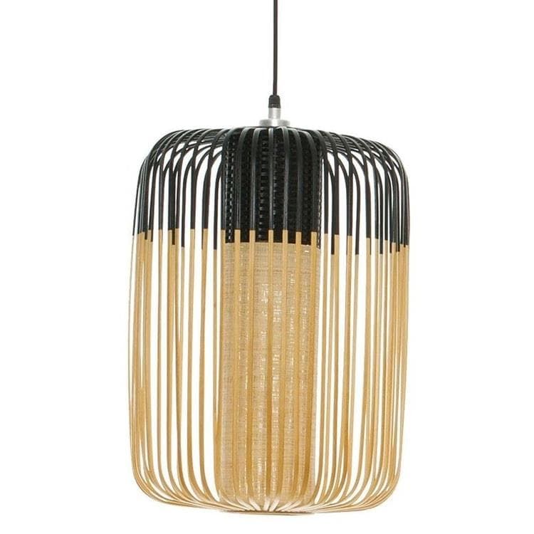 Suspension BAMBOO L noir Ø35cm