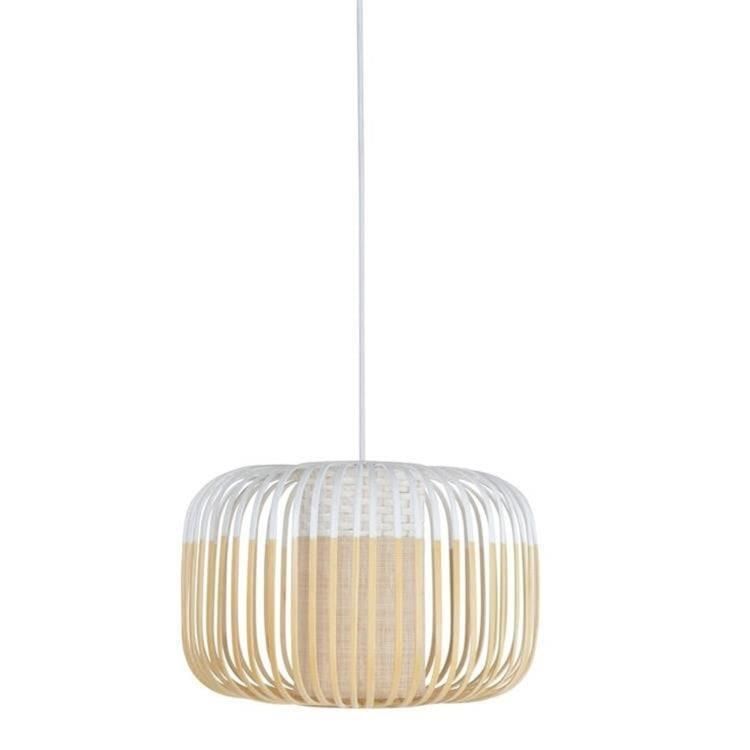 Suspension BAMBOO S blanc Ø35cm