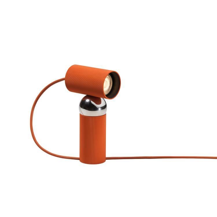 Lampe LED BILBOQUET rouge H20cm