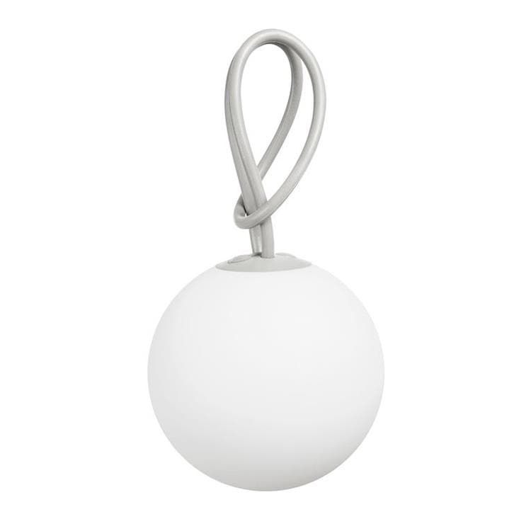 Suspension LED BOLLEKE perle/blanc Ø20cm