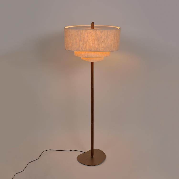 Suspension RIVAGE lin naturel Ø68cm