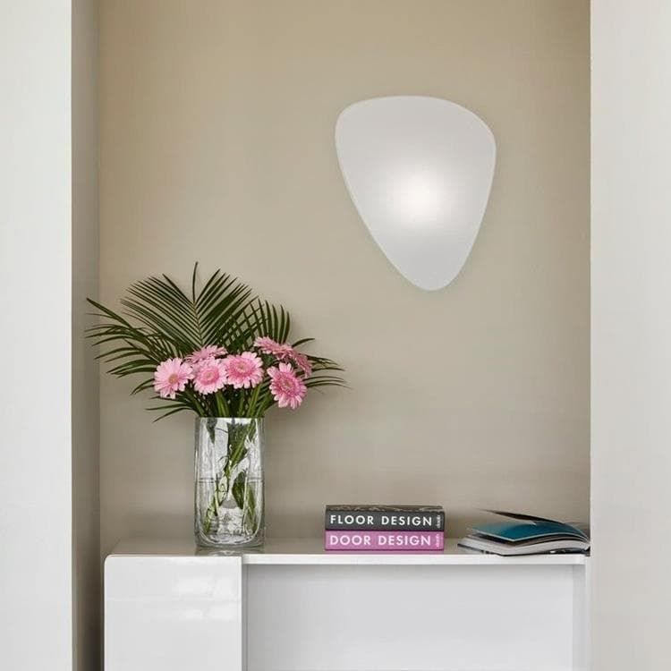 Applique SCREEN MURANO blanc H42cm