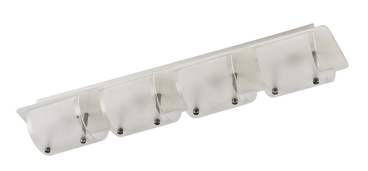 Applique ELY blanche en verre