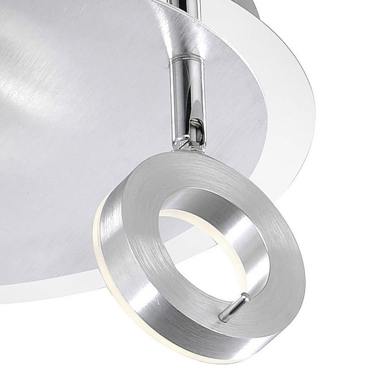 Plafonnier en métal aluminium FLOSS led intégré 3X6W