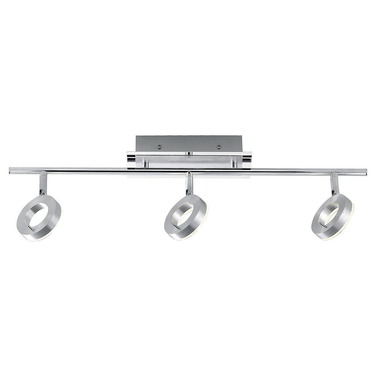 Spot en métal aluminium mat FLOSS led intégrée 3X6W