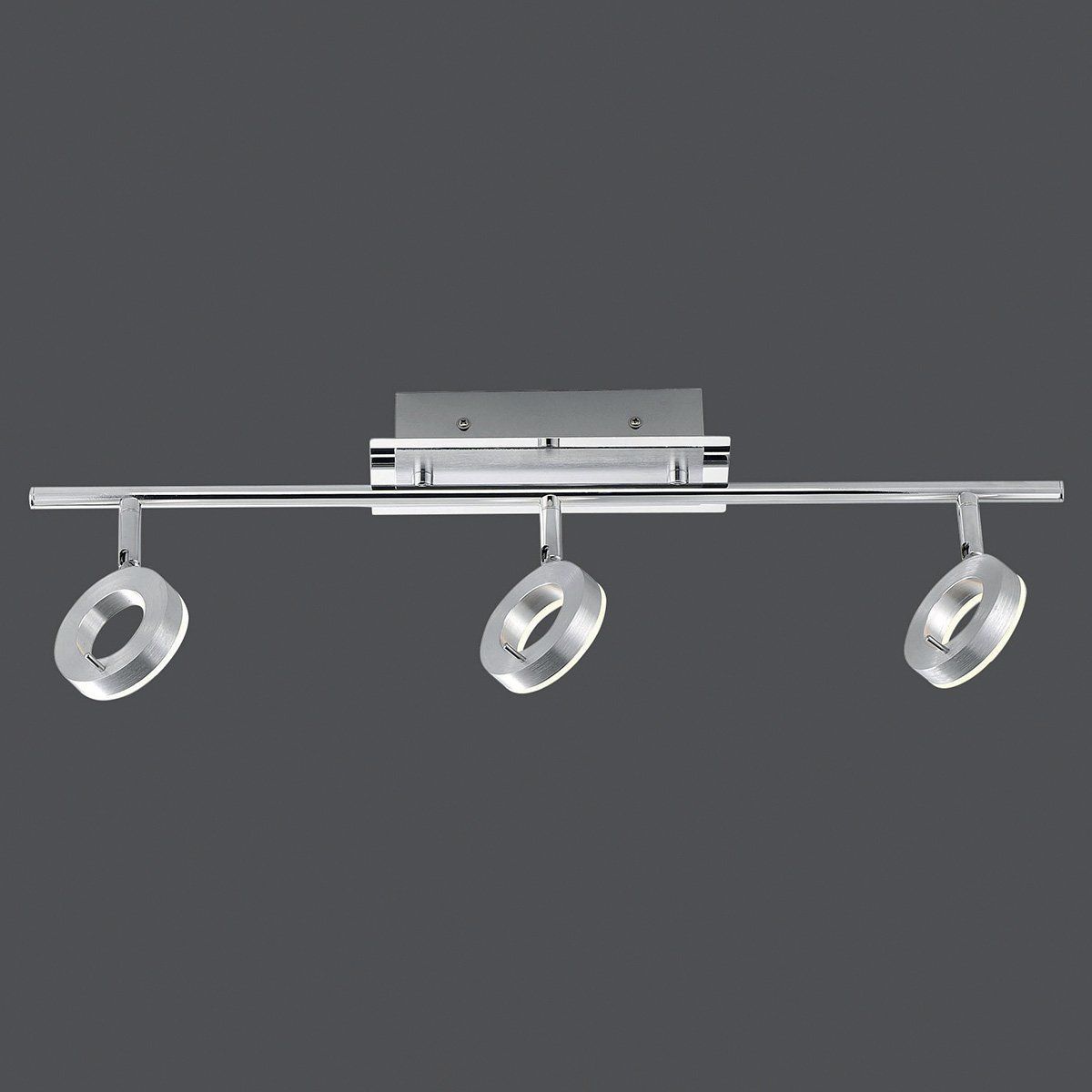 Spot en métal aluminium mat FLOSS led intégrée 3X6W