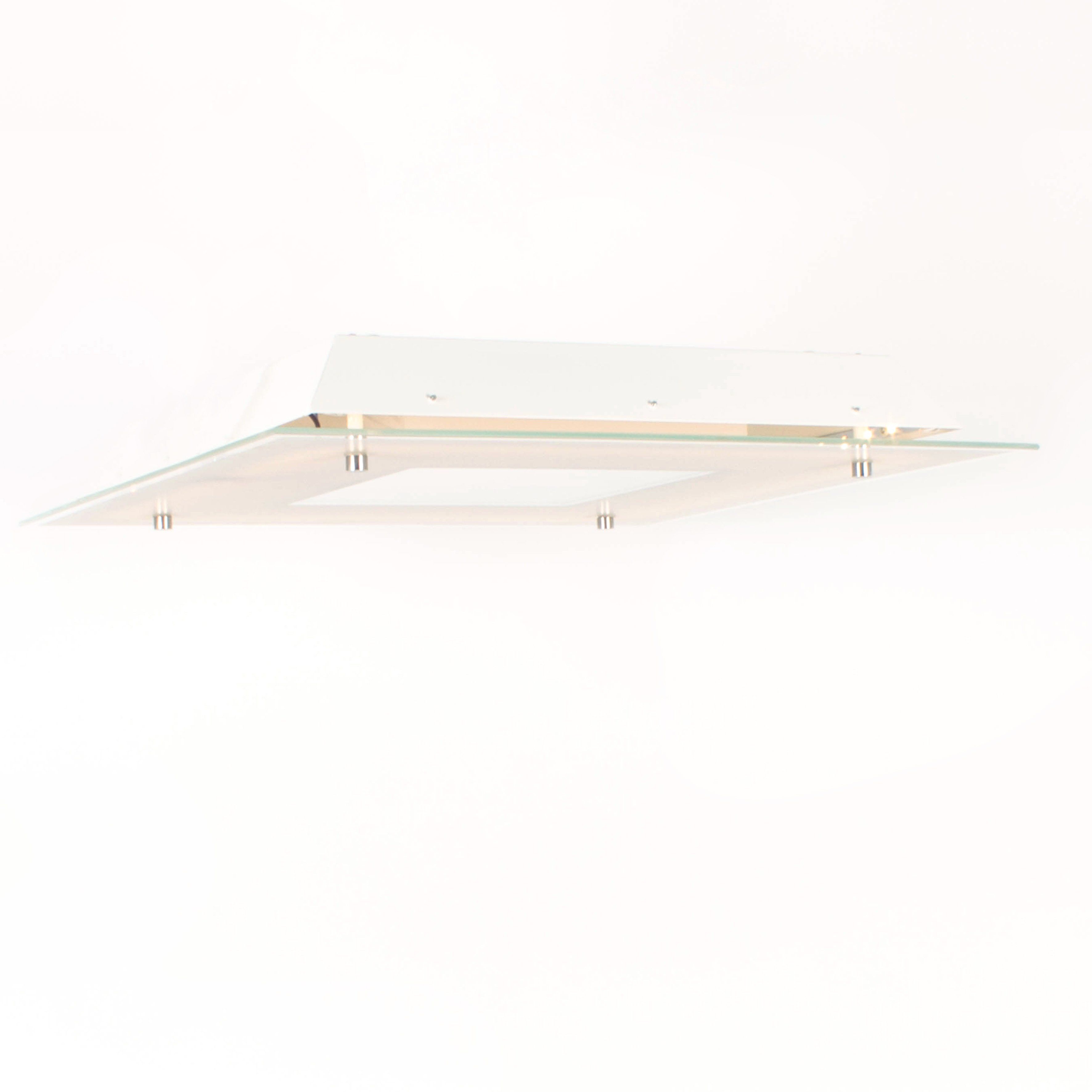 Plafonnier Led AVORIAX blanc en métal