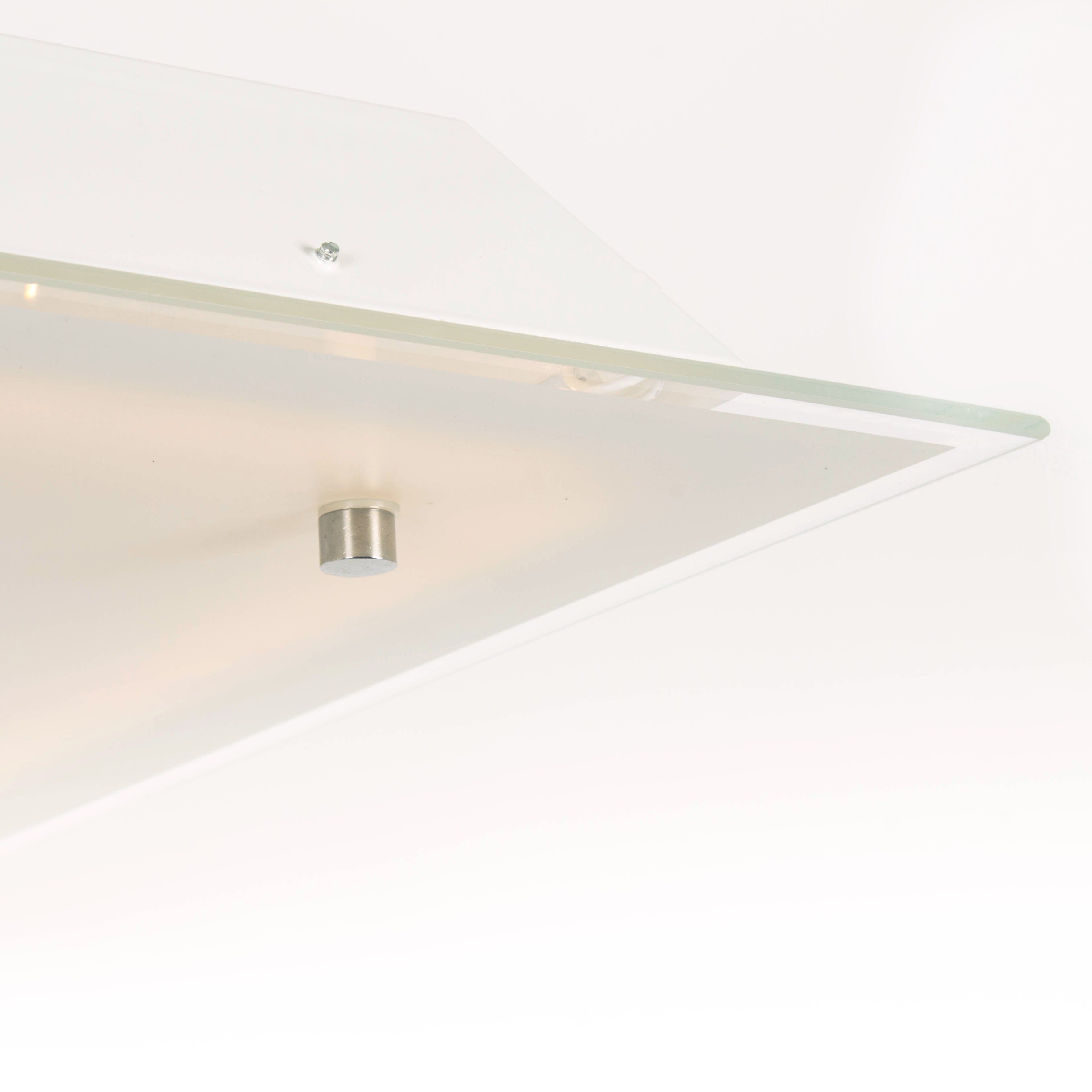 Plafonnier Led AVORIAX blanc en métal
