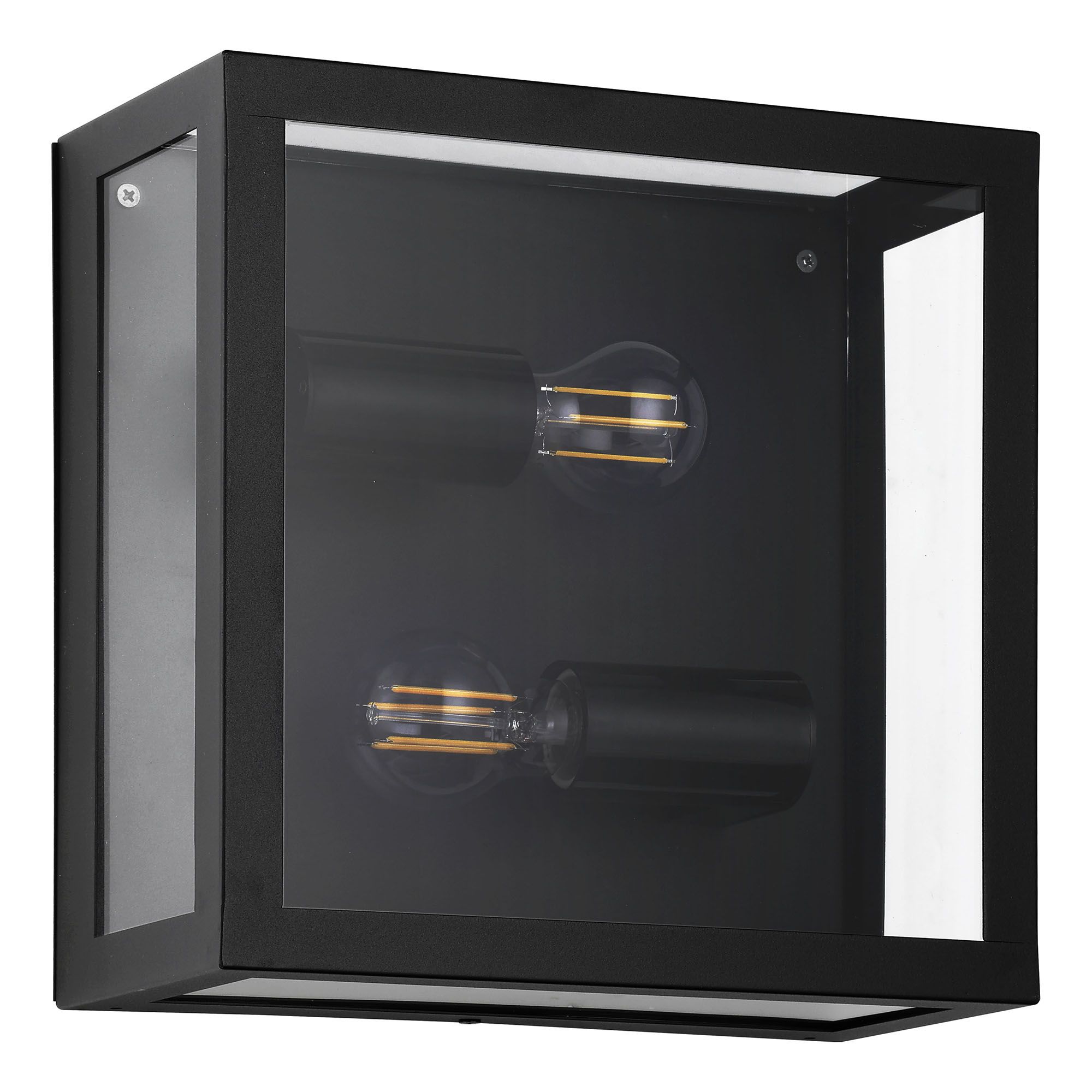 Applique extérieure ALAMONTE 1 noir H29cm