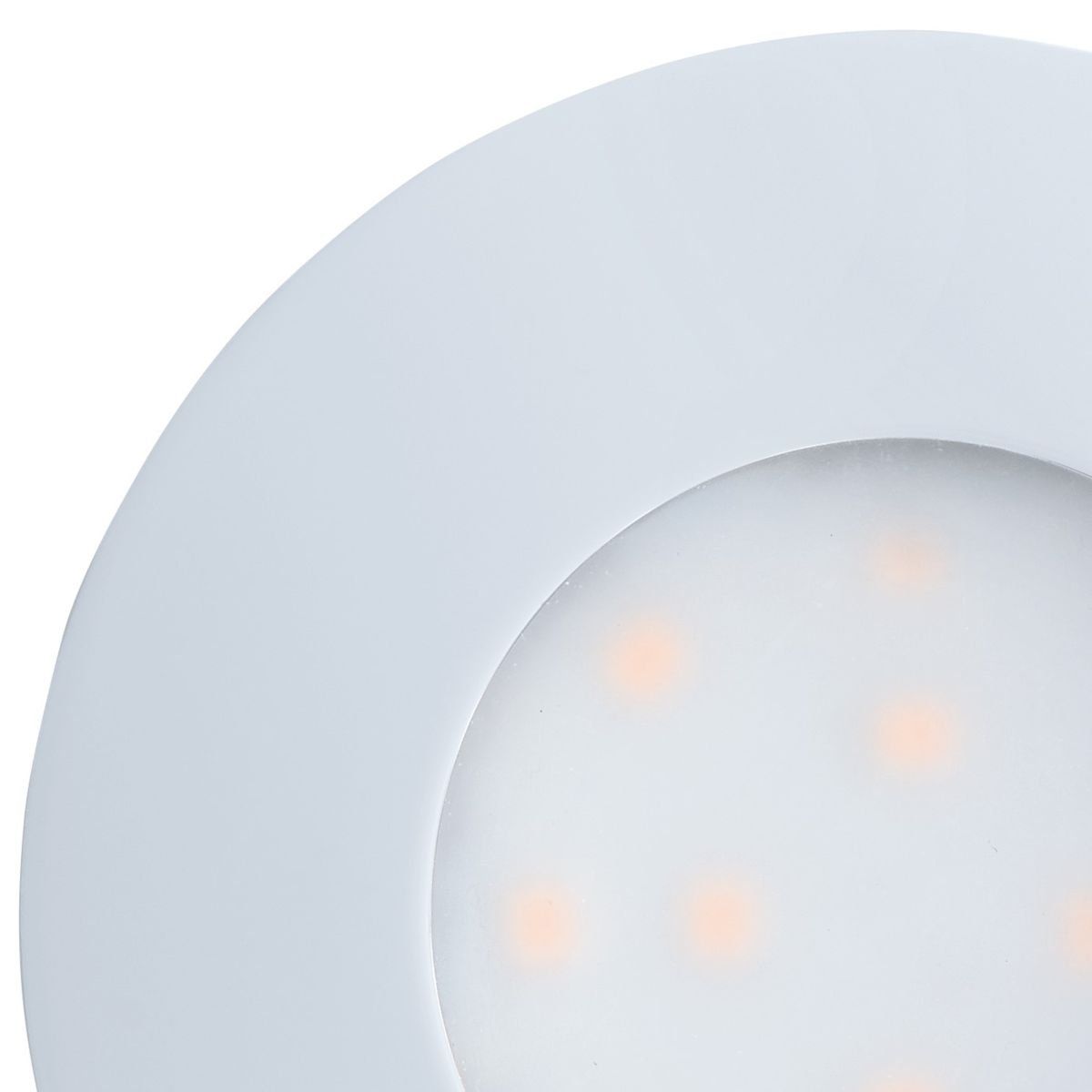 Spot Led encastrable PINEDA-IP blanc en PVC
