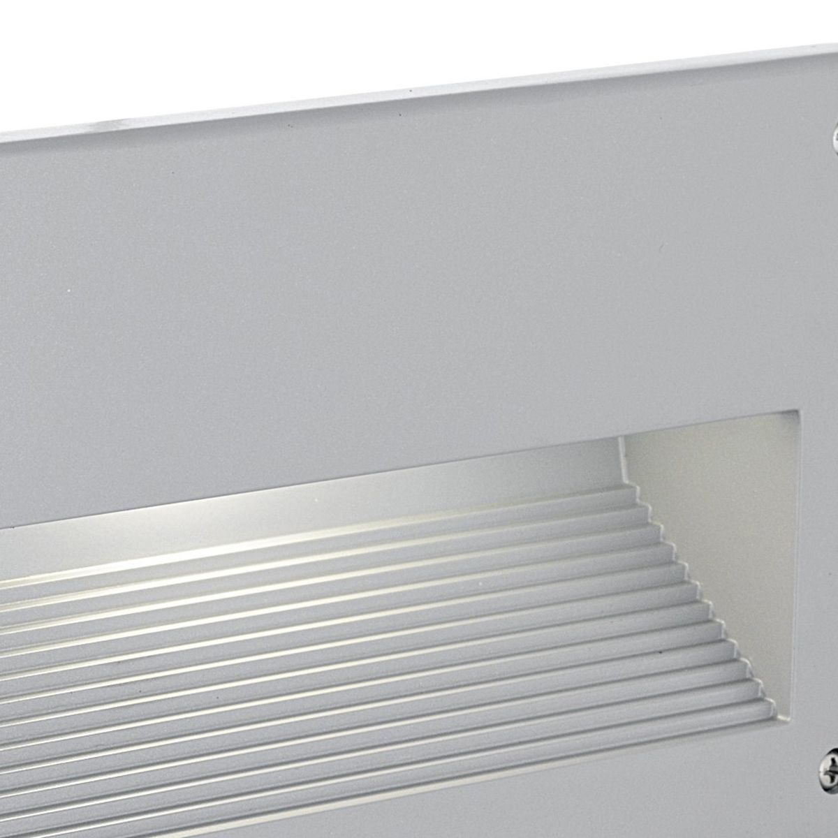 Applique murale extérieur design ZIMBA argentée en aluminium