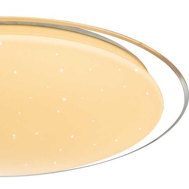 Plafonnier LED SAJAMA blanc en PVC