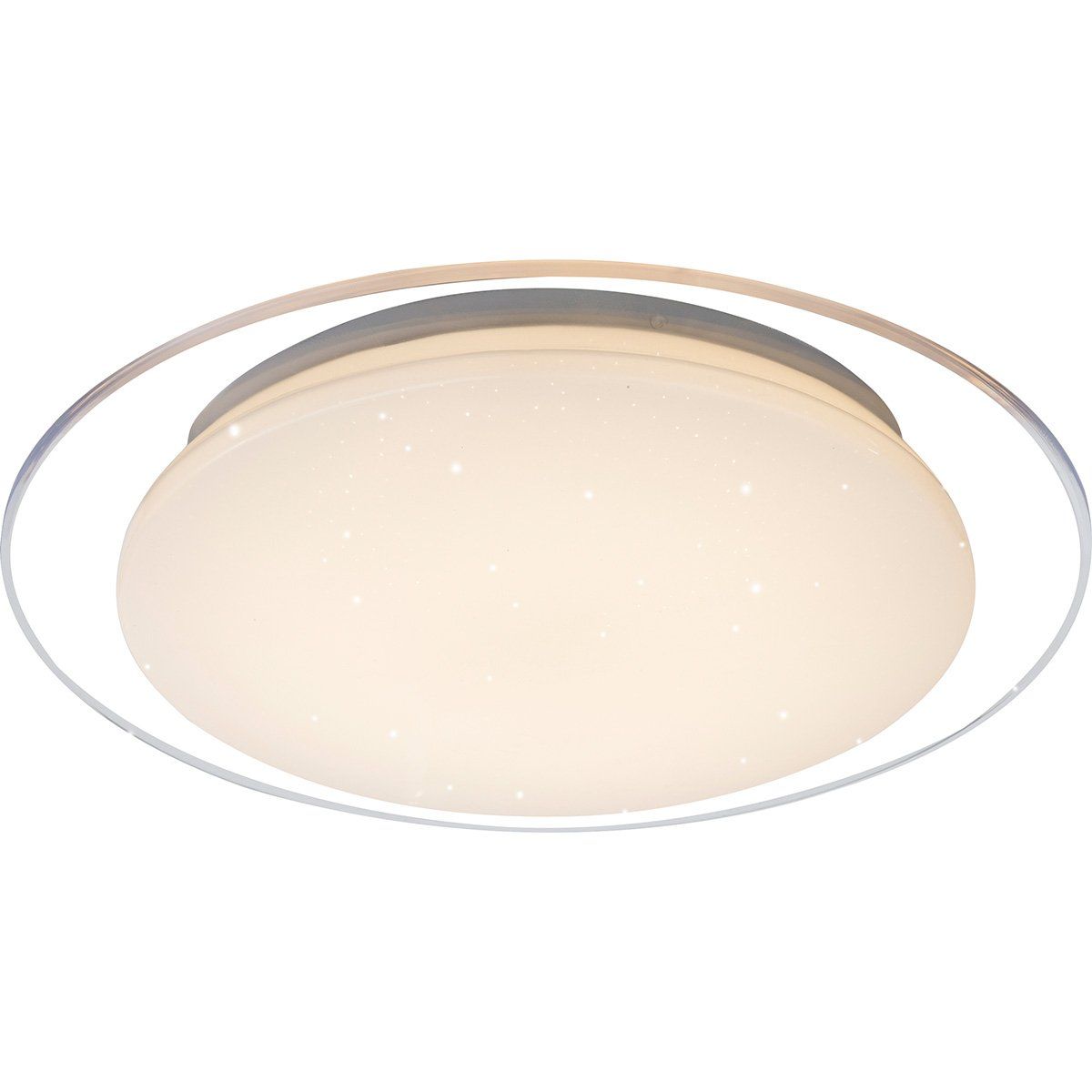 Plafonnier LED SAJAMA blanc en PVC