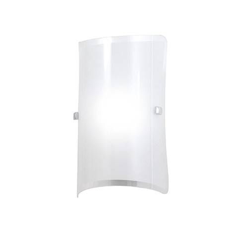 Applique murale MILTON en verre blanc