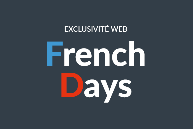 FRENCH DAYS, -15% sur tout le site* à partir de 100€ d'achat avec le code KERIA15