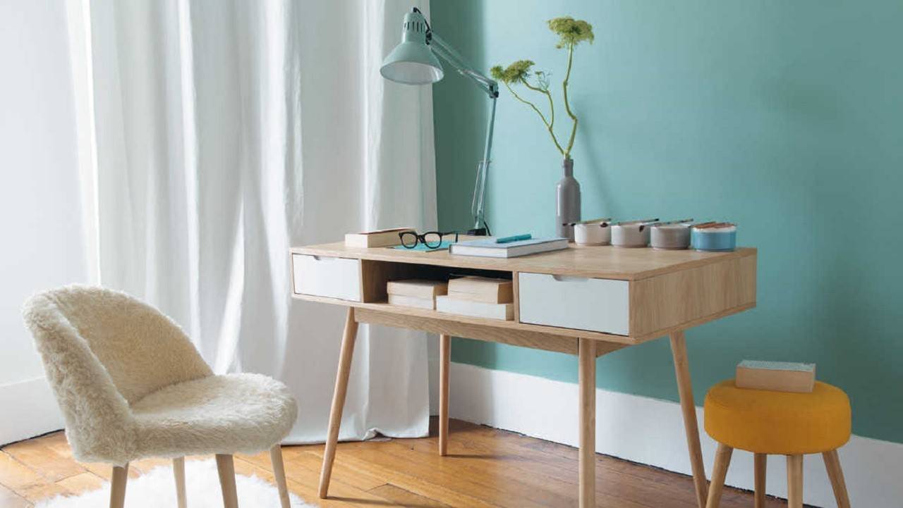 Tendance : la couleur vert d'eau en déco