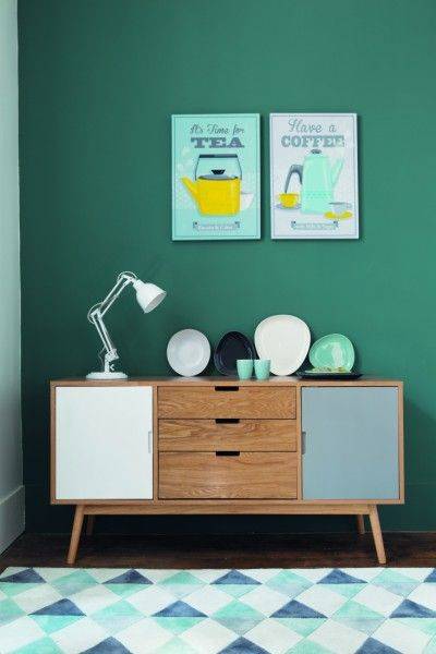 Tendance : la couleur vert d'eau en déco