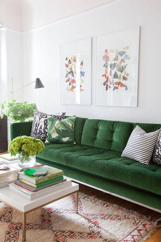 Tendance : la couleur vert d'eau en déco