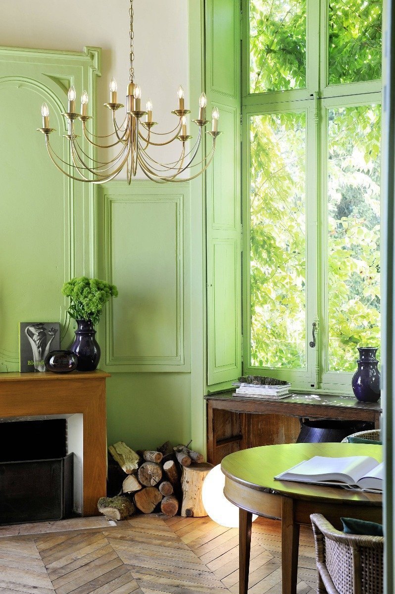 Tendance : la couleur vert d'eau en déco