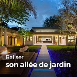 Baliser son allée de jardin