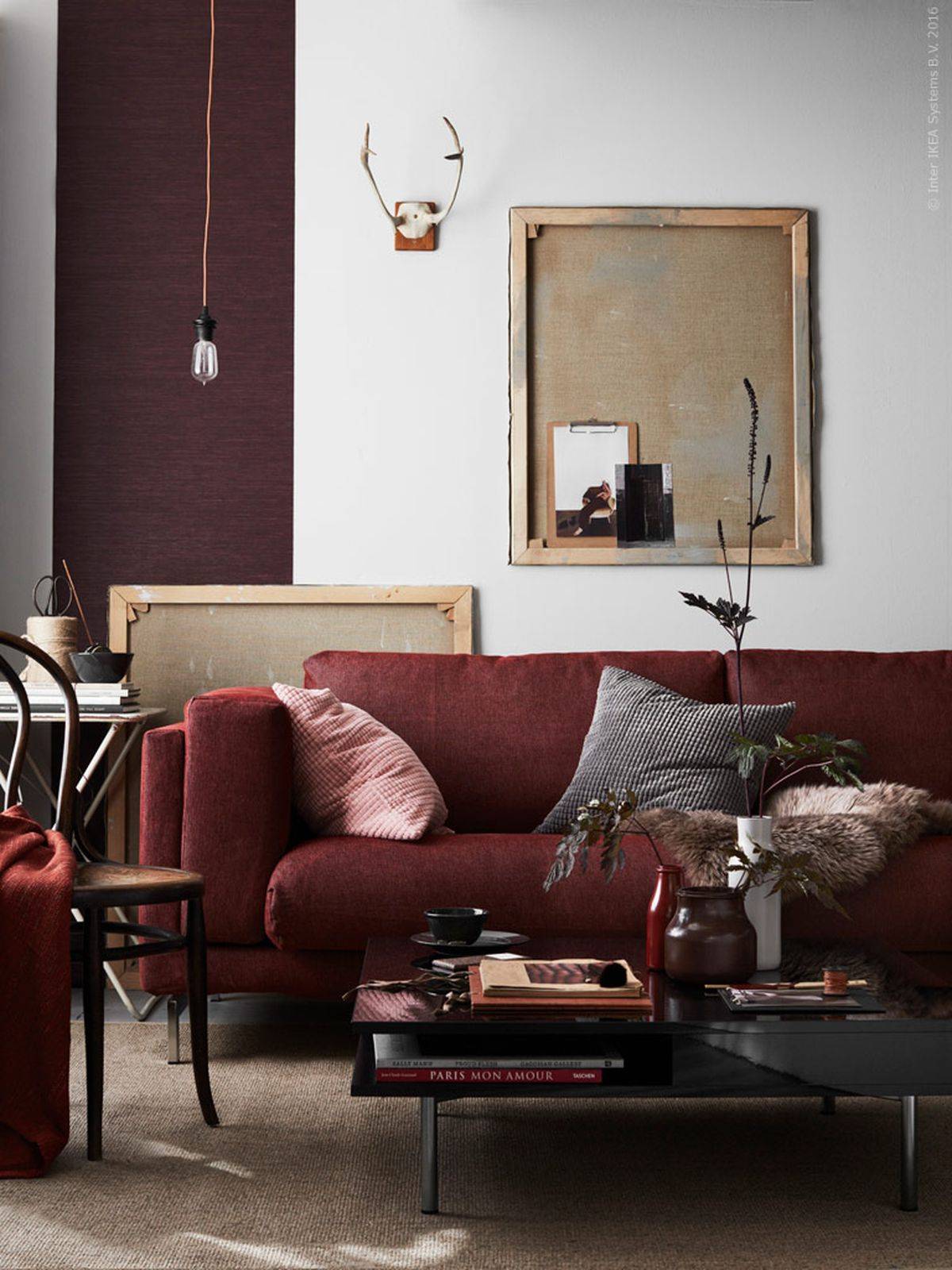 Tendance : la couleur bordeaux en déco