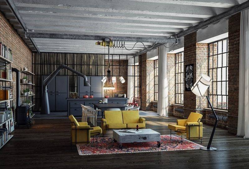 Tendance déco : esprit factory et style industriel