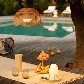 Éclairage terrasse